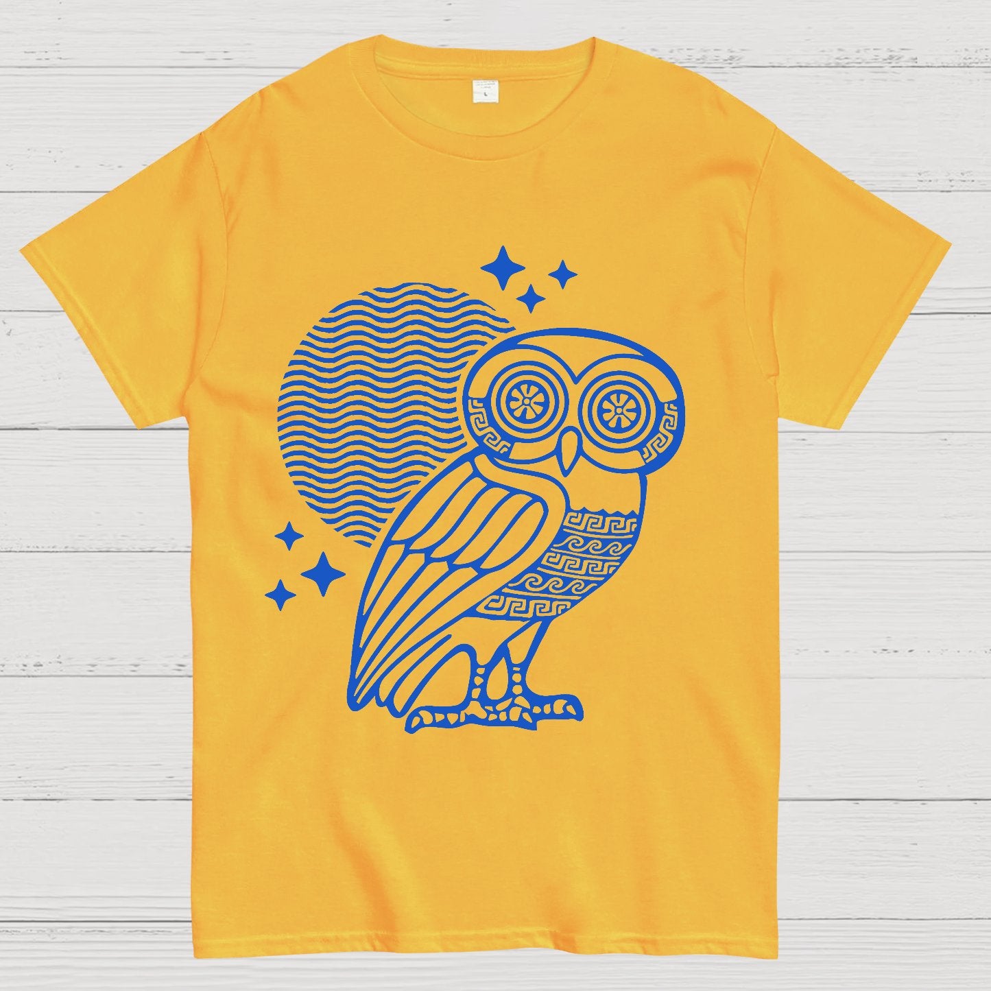 Ancient Greek Owl Geek T-Shirt