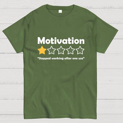 Motivation Review Geek T-Shirt