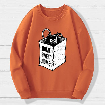 Home Sweet Home Geek Cotton Sweatshirt