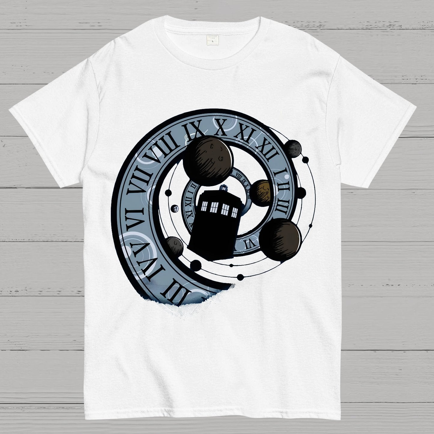 Time Travel Box Geek T-Shirt