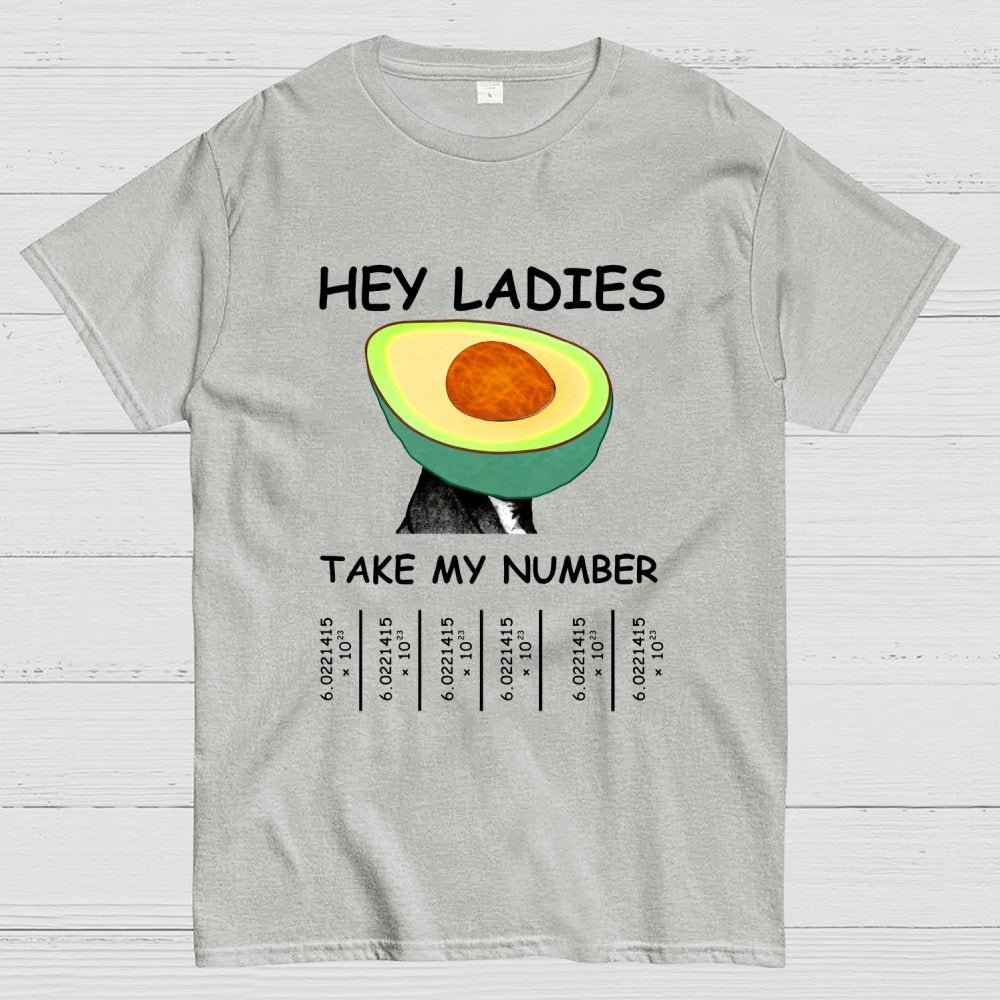Avocadro - Funny Avogadro's Number Geek T-Shirt