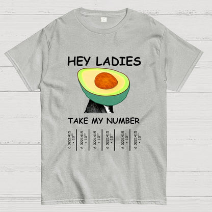 Avocadro - Funny Avogadro's Number Geek T-Shirt