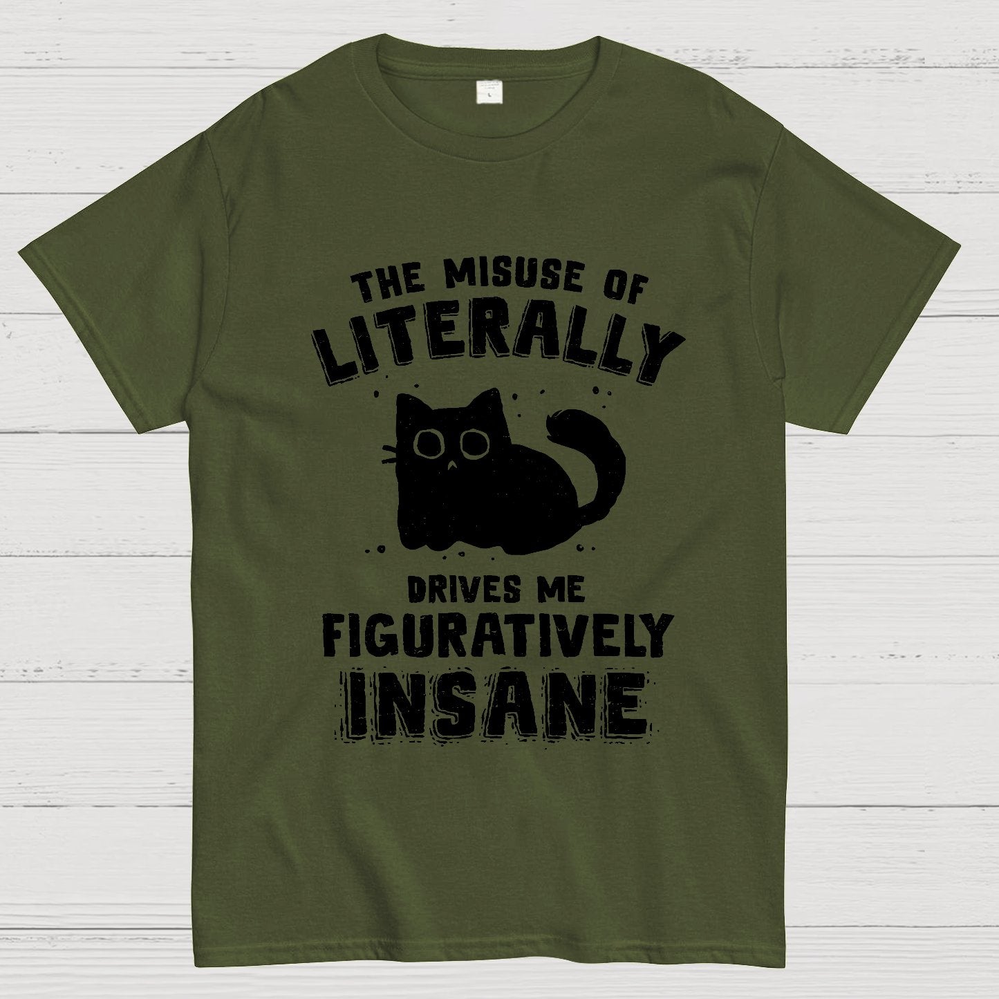 Figuratively Insane Geek T-Shirt