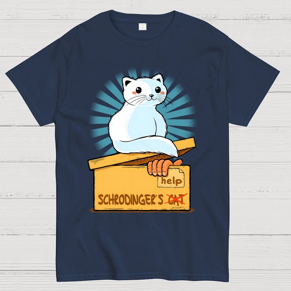 Schrodinger in a Box Geek T-Shirt