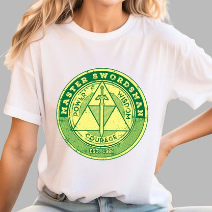 Master Swordsman Geek T-Shirt