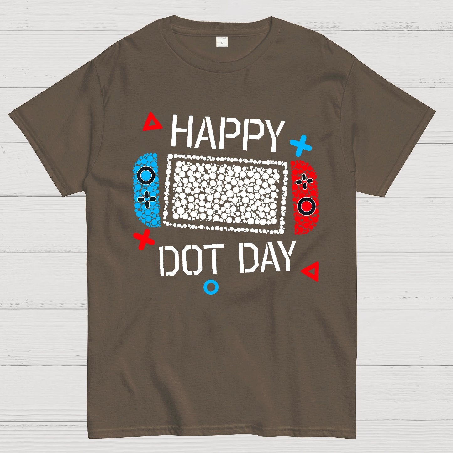 Happy International Dot Day Game Controller Geek T-Shirt