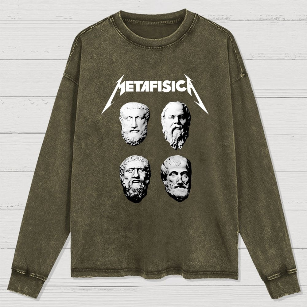 Metafisica Washed Long Sleeve Tee