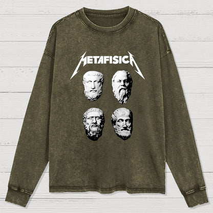 Metafisica Washed Long Sleeve Tee