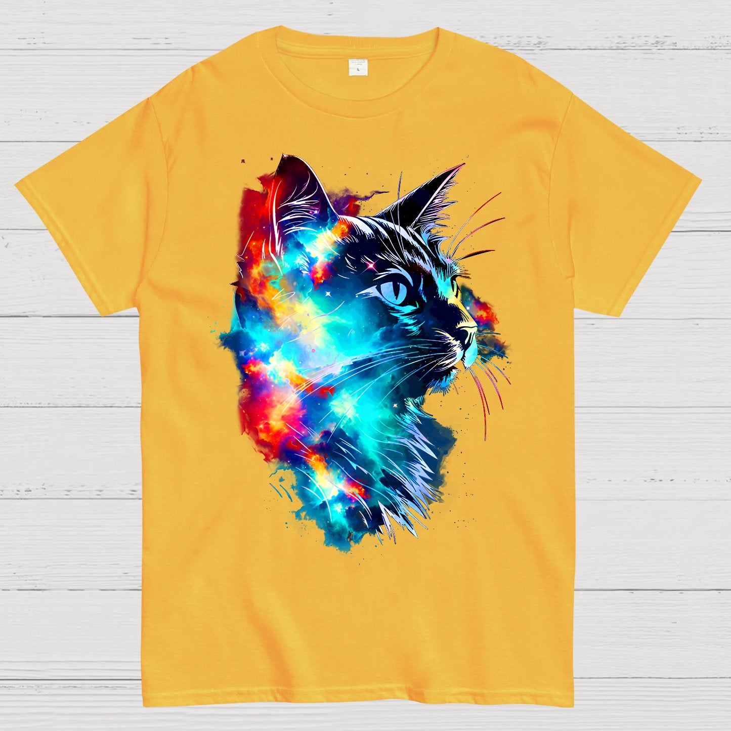 Cosmos Cat Geek T-Shirt