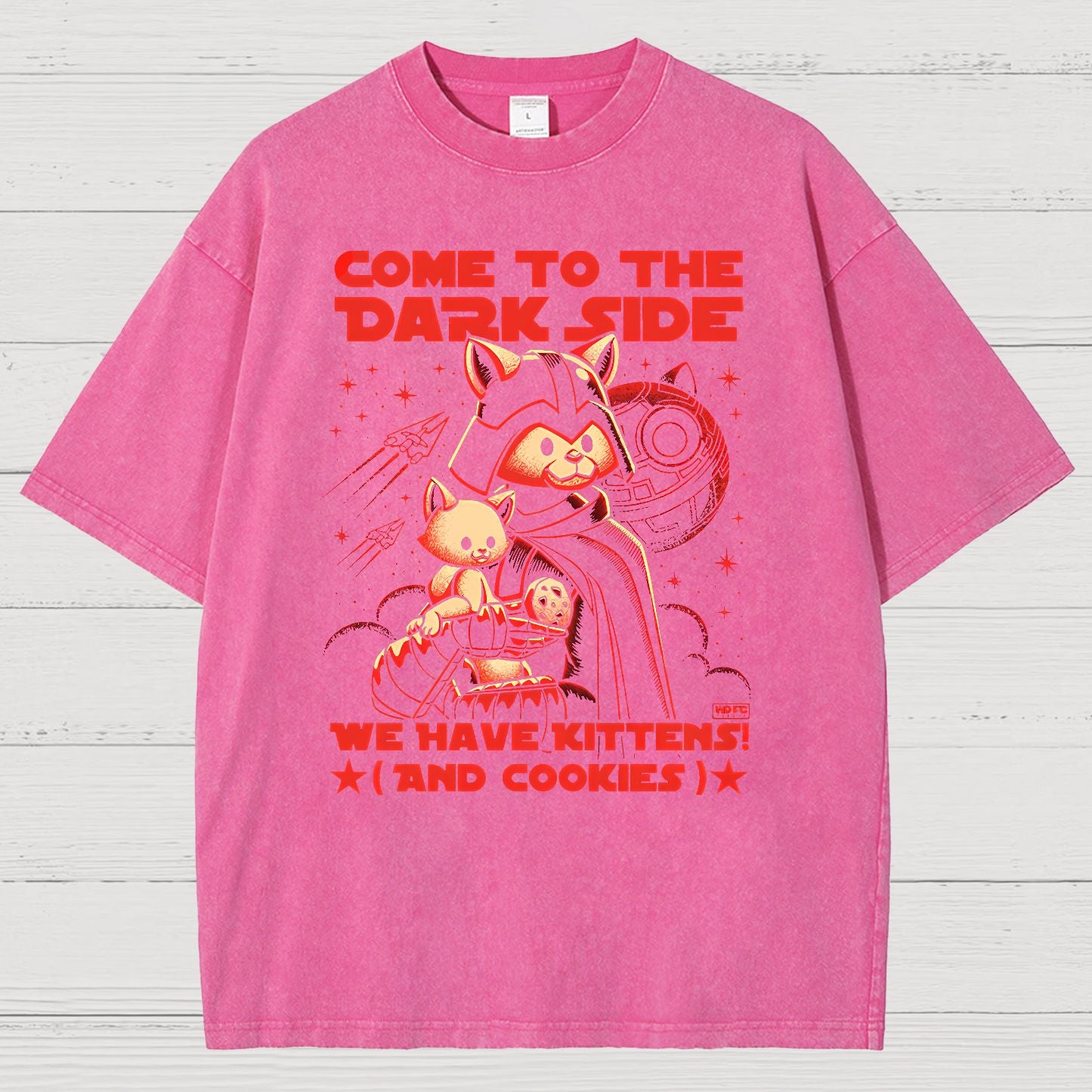 We Have Kittens and Cookies. Funny Vintage Distressed T-shirt