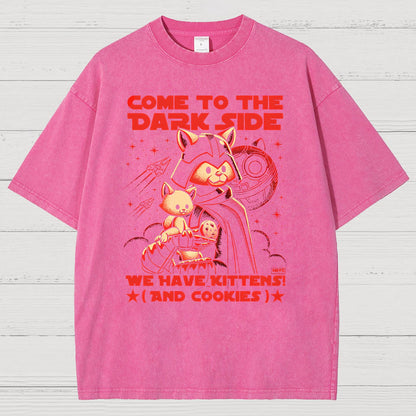 We Have Kittens and Cookies. Funny Vintage Distressed T-shirt