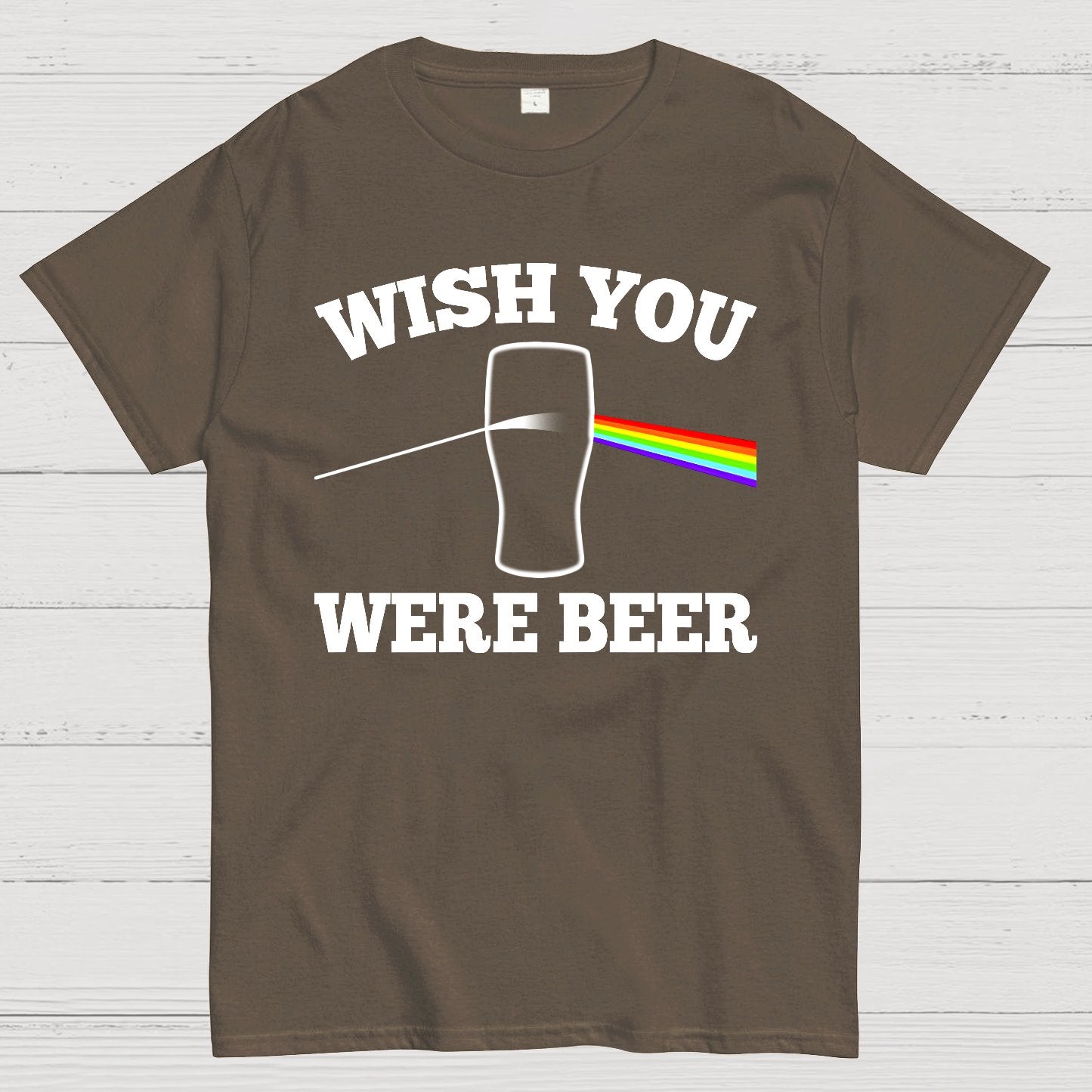 Wish You Were Beer Geek T-Shirt