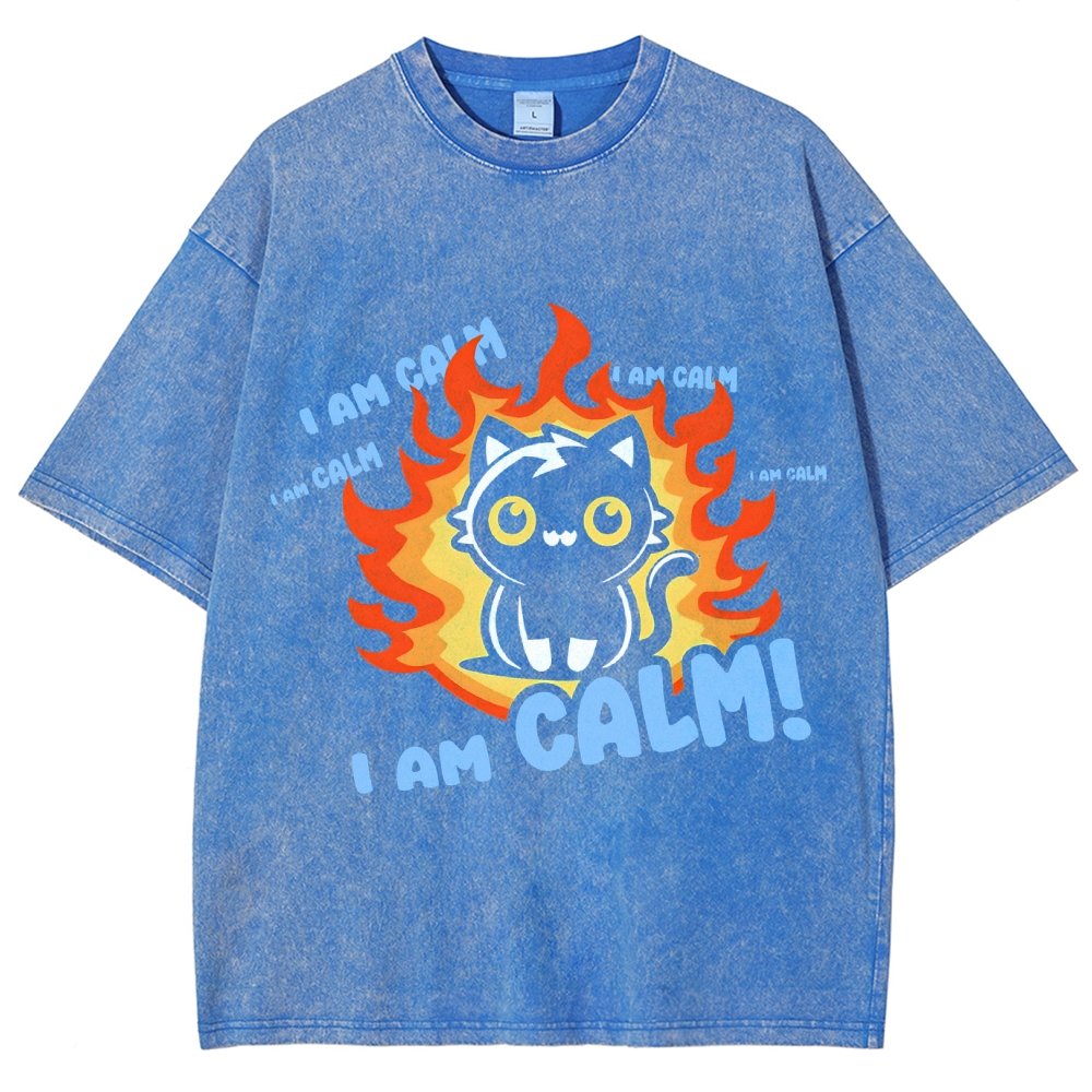 I Am Not Stressed! I Am Calm Vintage Distressed T-shirt
