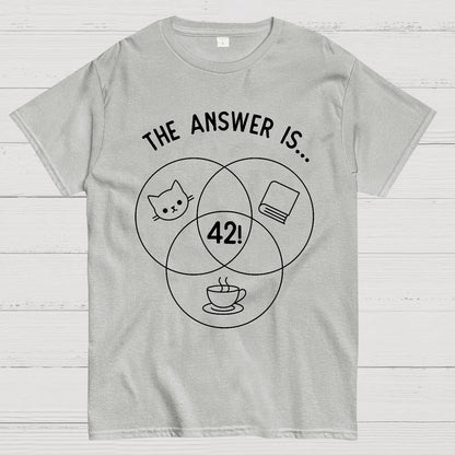 42 Cats Geek T-Shirt