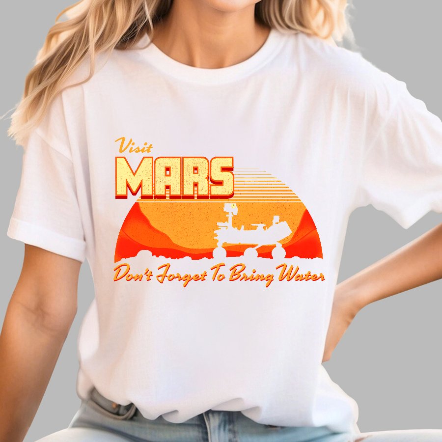 Vintage Mars Tours Geek T-Shirt