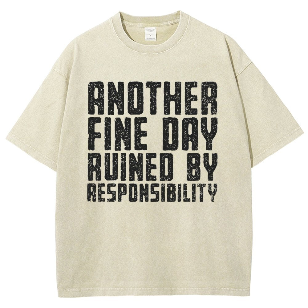 Another Fine Day Vintage Distressed T-shirt