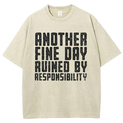 Another Fine Day Vintage Distressed T-shirt
