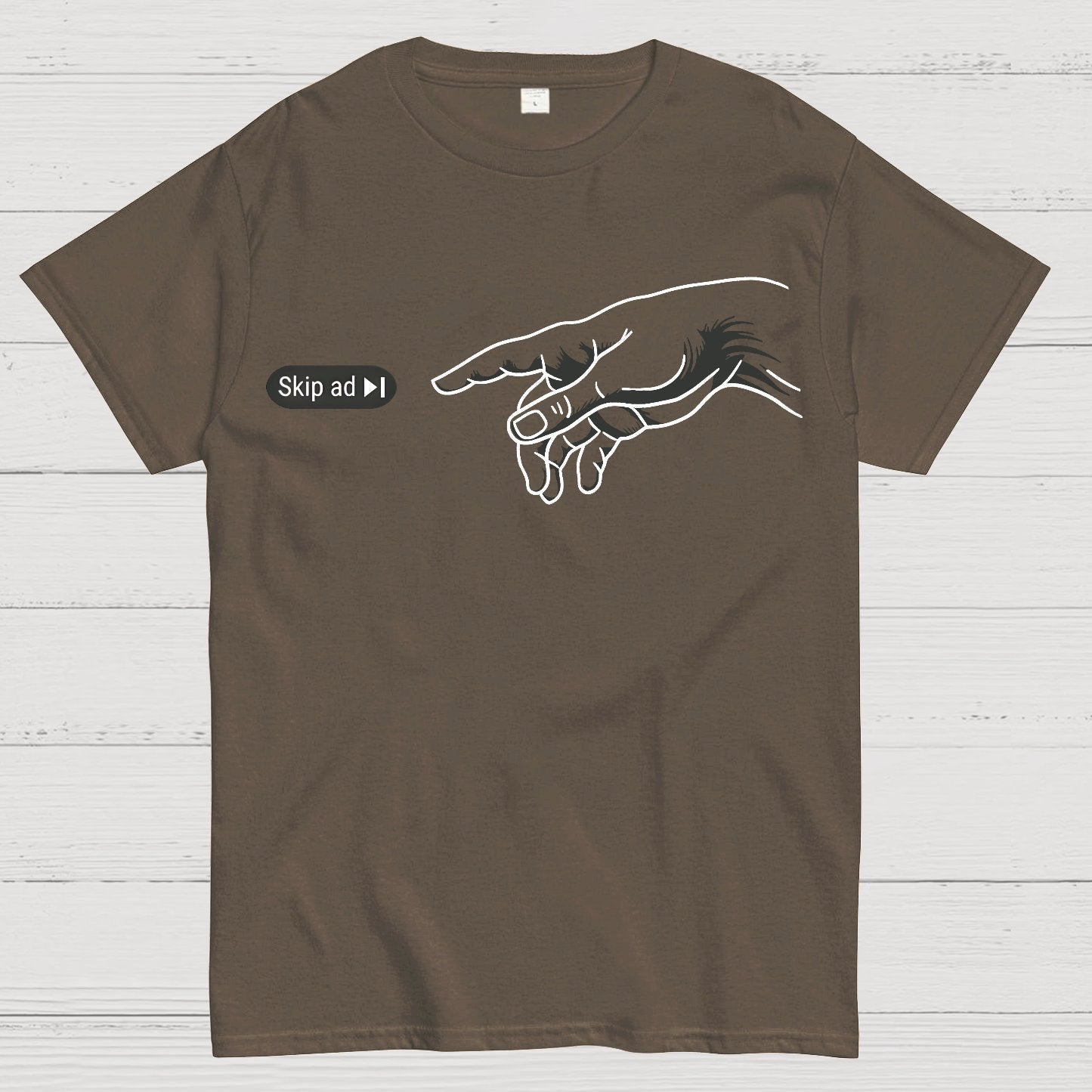 Skip Ad For God's Sake Geek T-Shirt