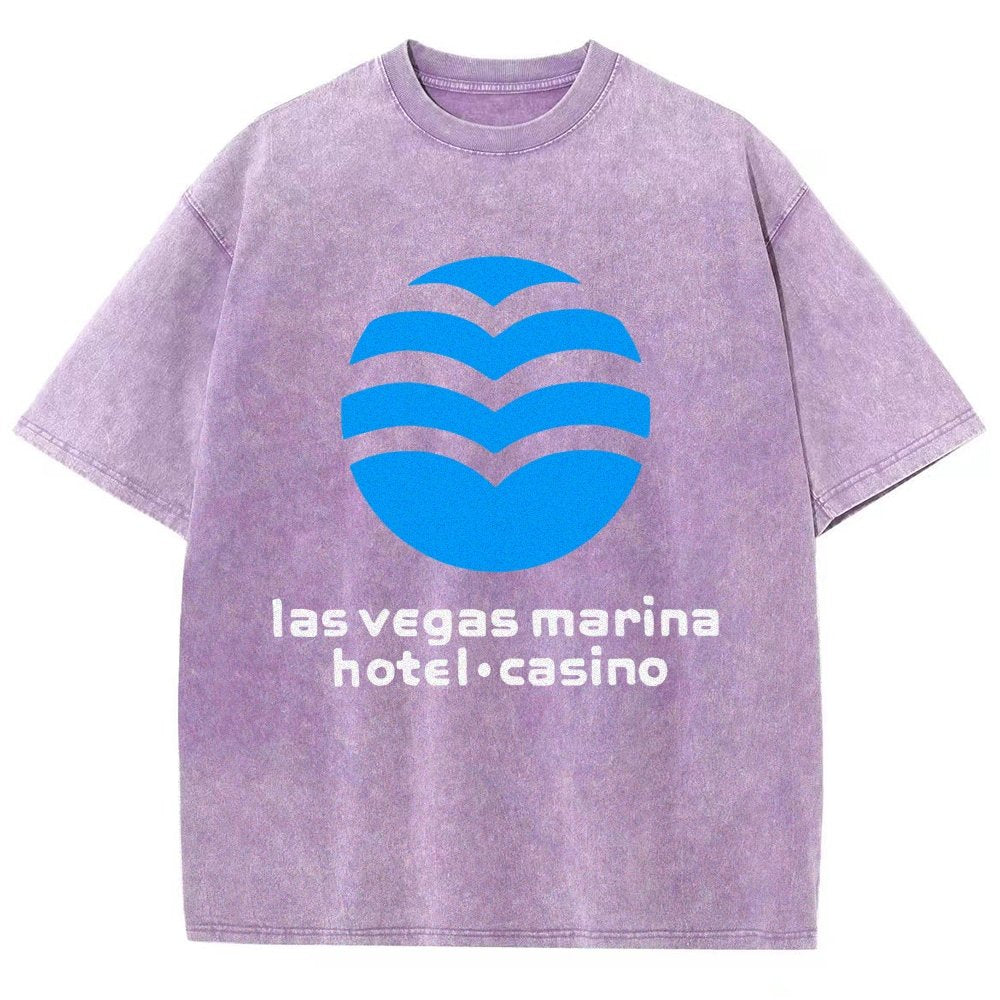Marina Hotel & Casino - Vintage Las Vegas Vintage Distressed T-shirt