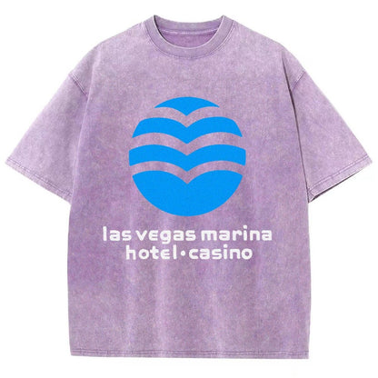 Marina Hotel & Casino - Vintage Las Vegas Vintage Distressed T-shirt