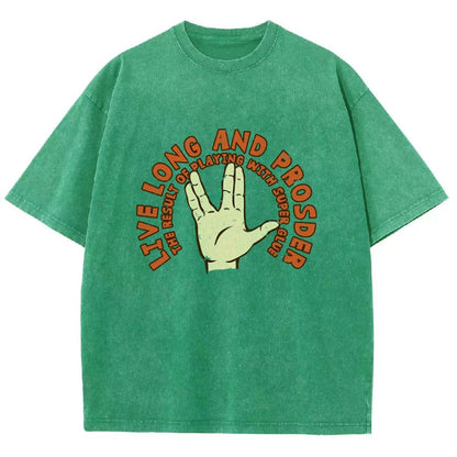 The Result Of Playing With Super Glue Vintage Distressed T-shirt