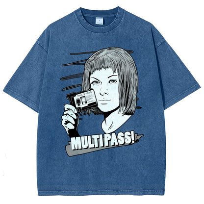 MULTIPASS! Vintage Distressed T-shirt