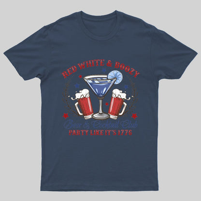 4th of July Social Club  America Nerdy T-Shirt