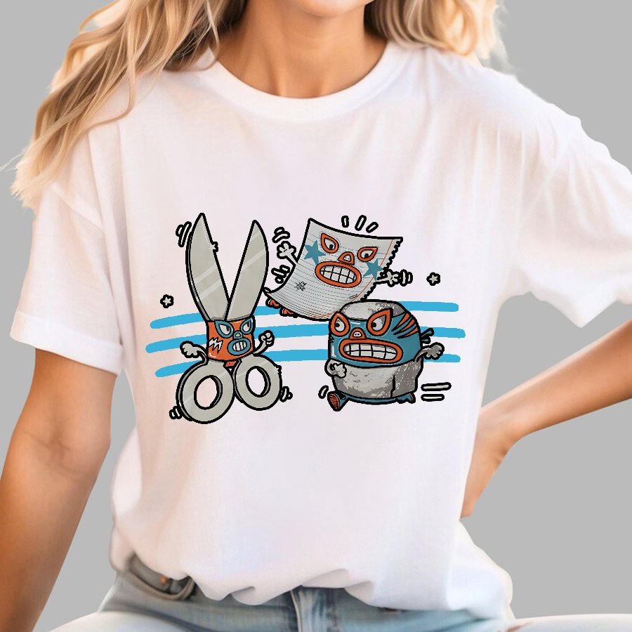 Rock, Paper, Scissor Geek T-Shirt