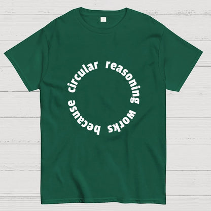 Circular Reasoning Works Geek T-Shirt