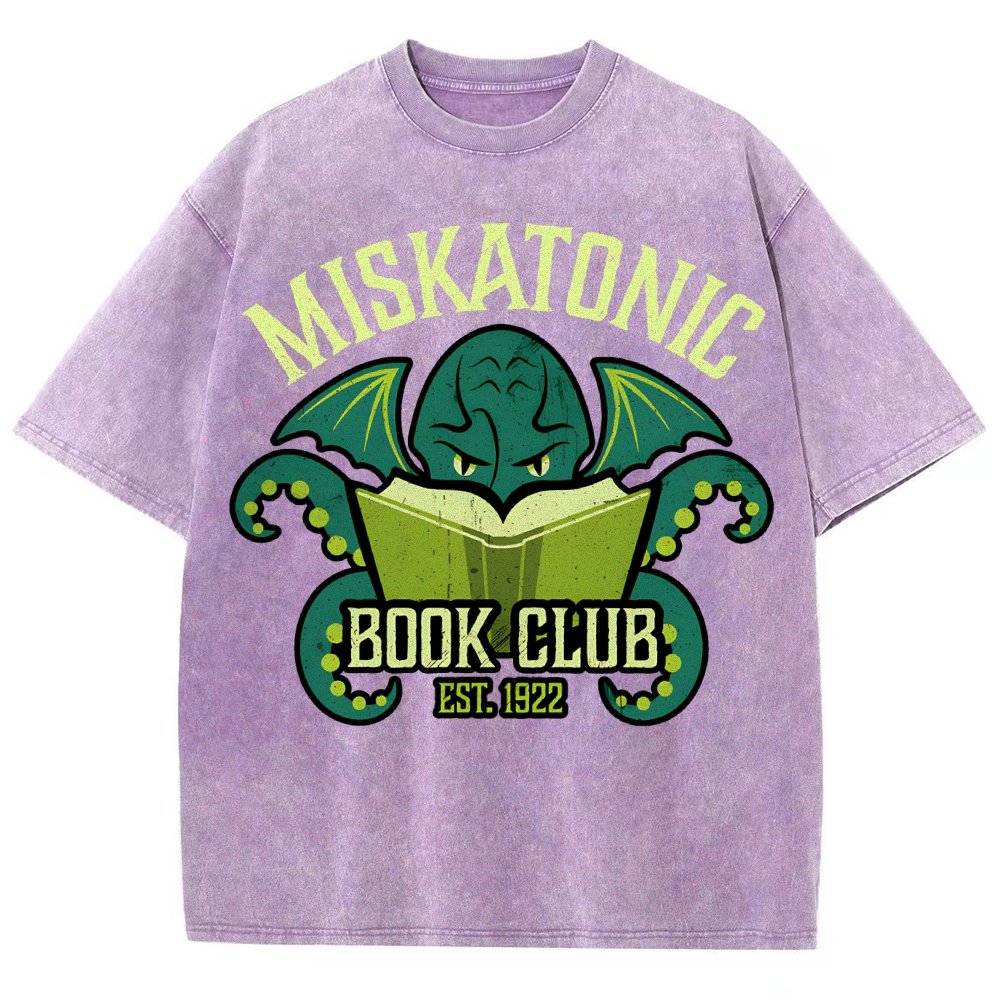 Mystic Book Club Vintage Distressed T-shirt