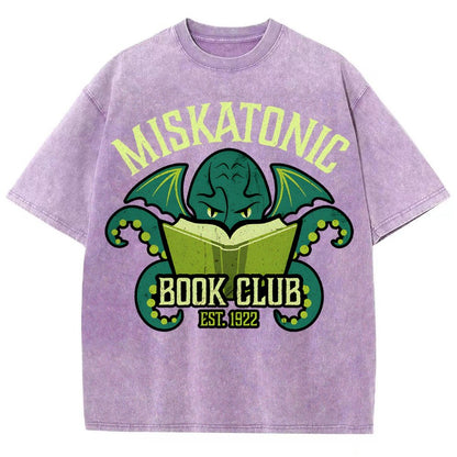 Mystic Book Club Vintage Distressed T-shirt