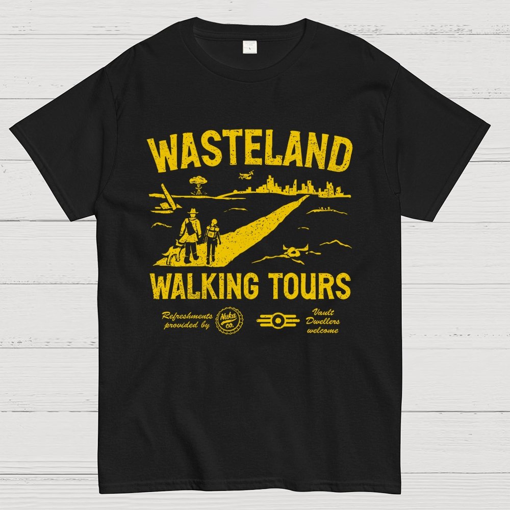 Wasteland Walking Tours Geek T-Shirt