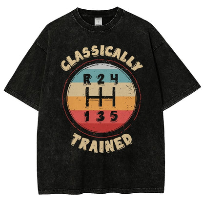 Classically Trained  Vintage Distressed T-shirt