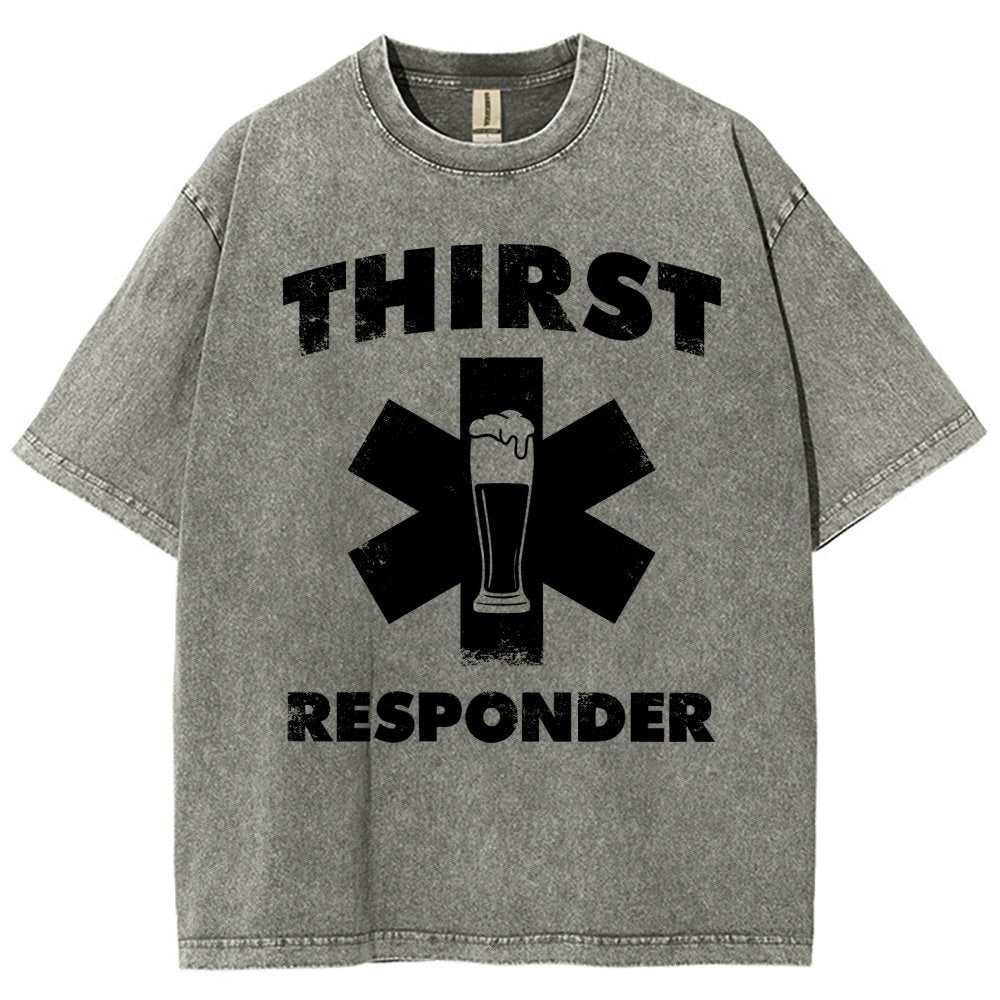 Thirst Responder Vintage Distressed T-shirt