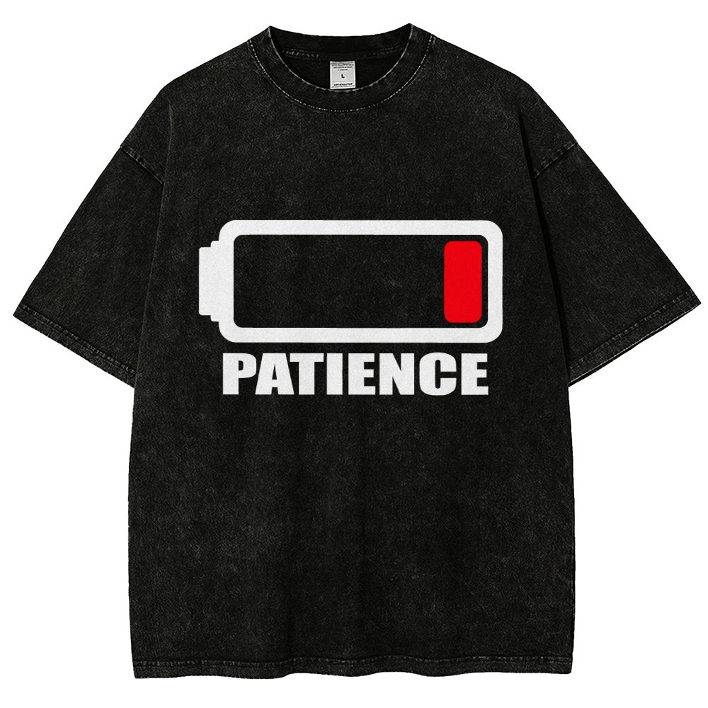 Out of Patience Vintage Distressed T-shirt