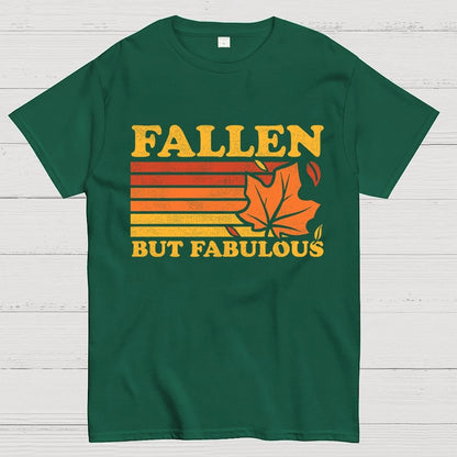 Fallen Autumn Leaves Geek T-Shirt