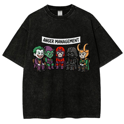 Anger Management Vintage Distressed T-shirt