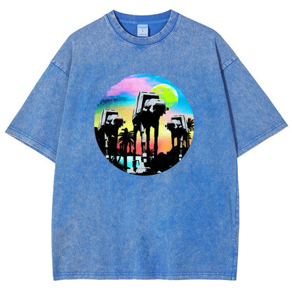 Retro Walker Adventure Vintage Distressed T-shirt