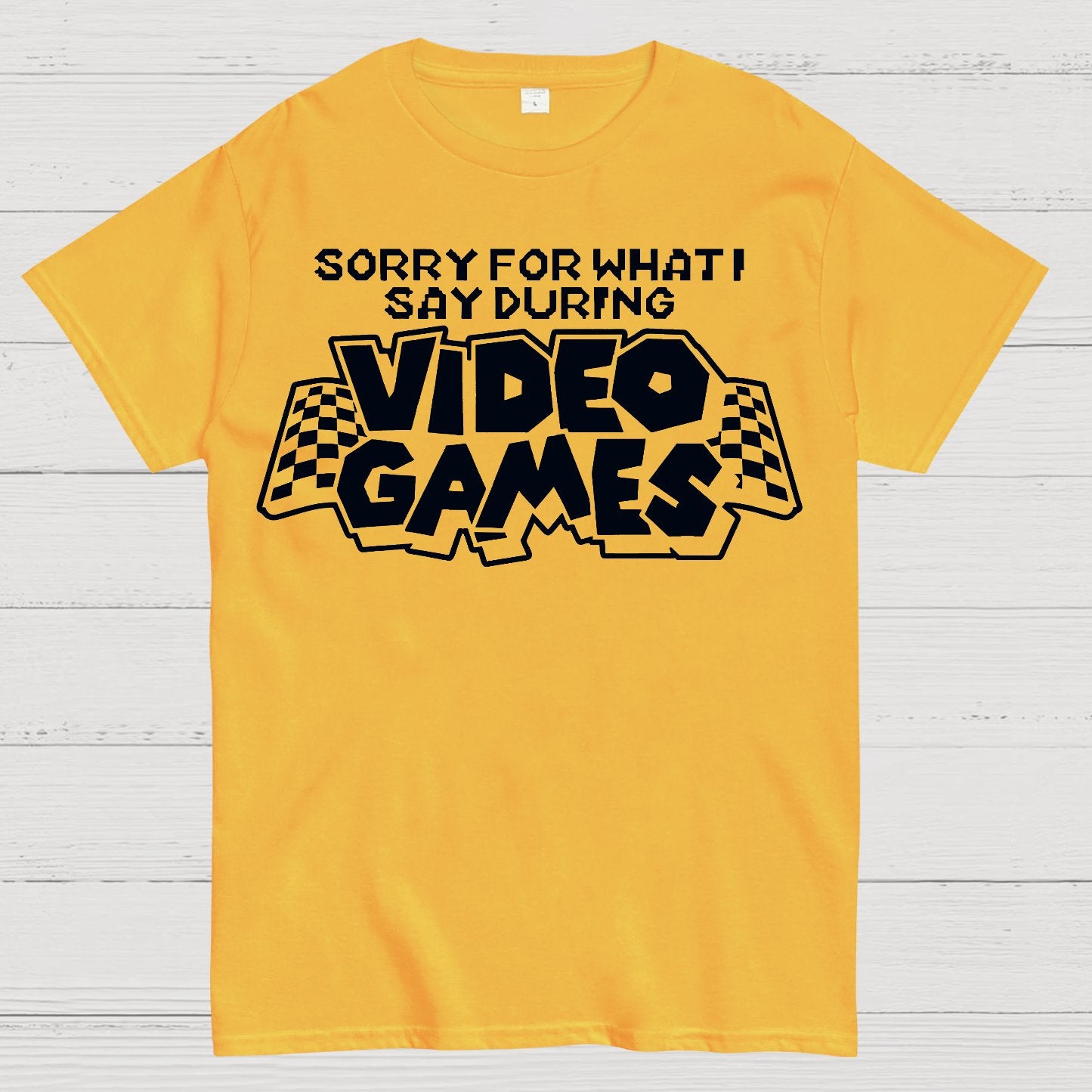 Sorry Video Games Geek T-Shirt
