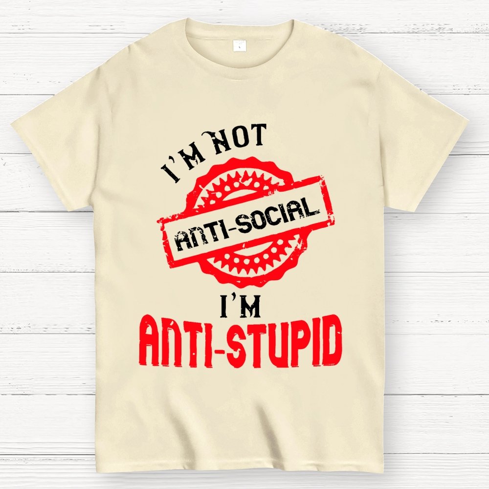 Anti-Stupid Geek T-Shirt
