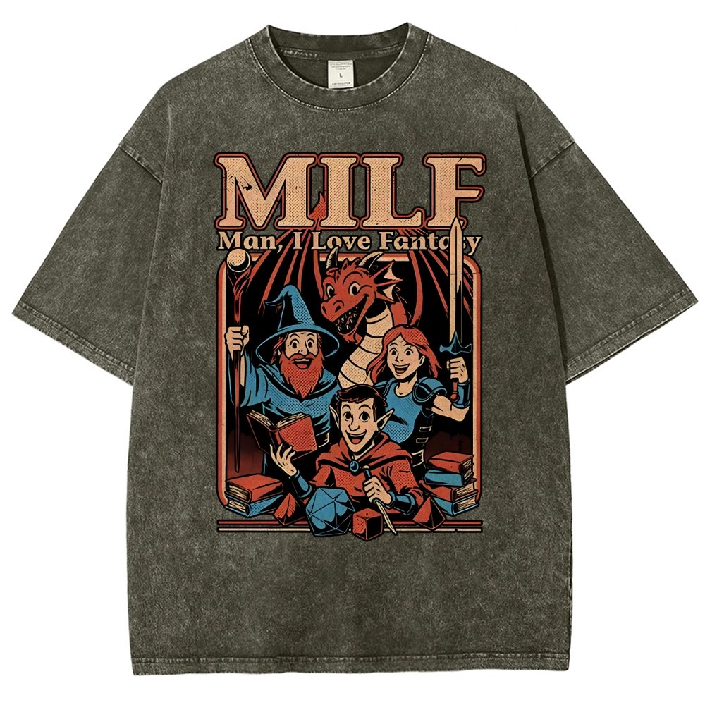 Vintage RPG Crew Joke Vintage Distressed T-shirt