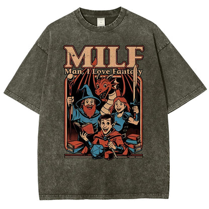 Vintage RPG Crew Joke Vintage Distressed T-shirt