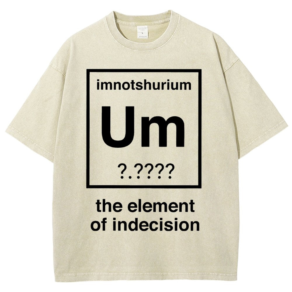 Element Of Indecision Vintage Distressed T-shirt