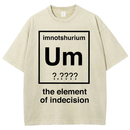 Element Of Indecision Vintage Distressed T-shirt
