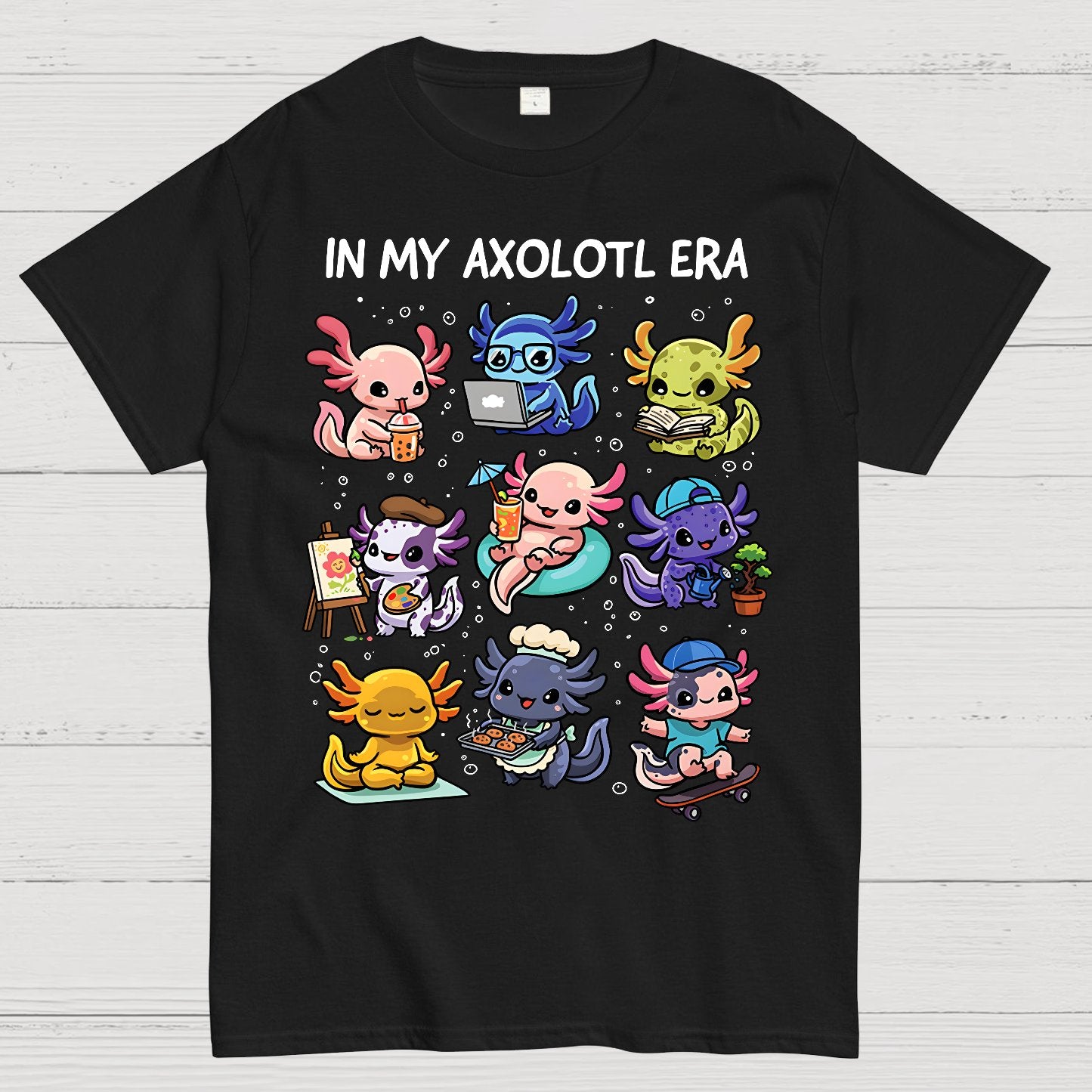 In My Axolotl Era Geek T-Shirt
