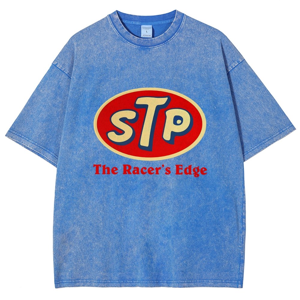 Retro Style - Stp The Racers Edge Vintage Distressed T-shirt