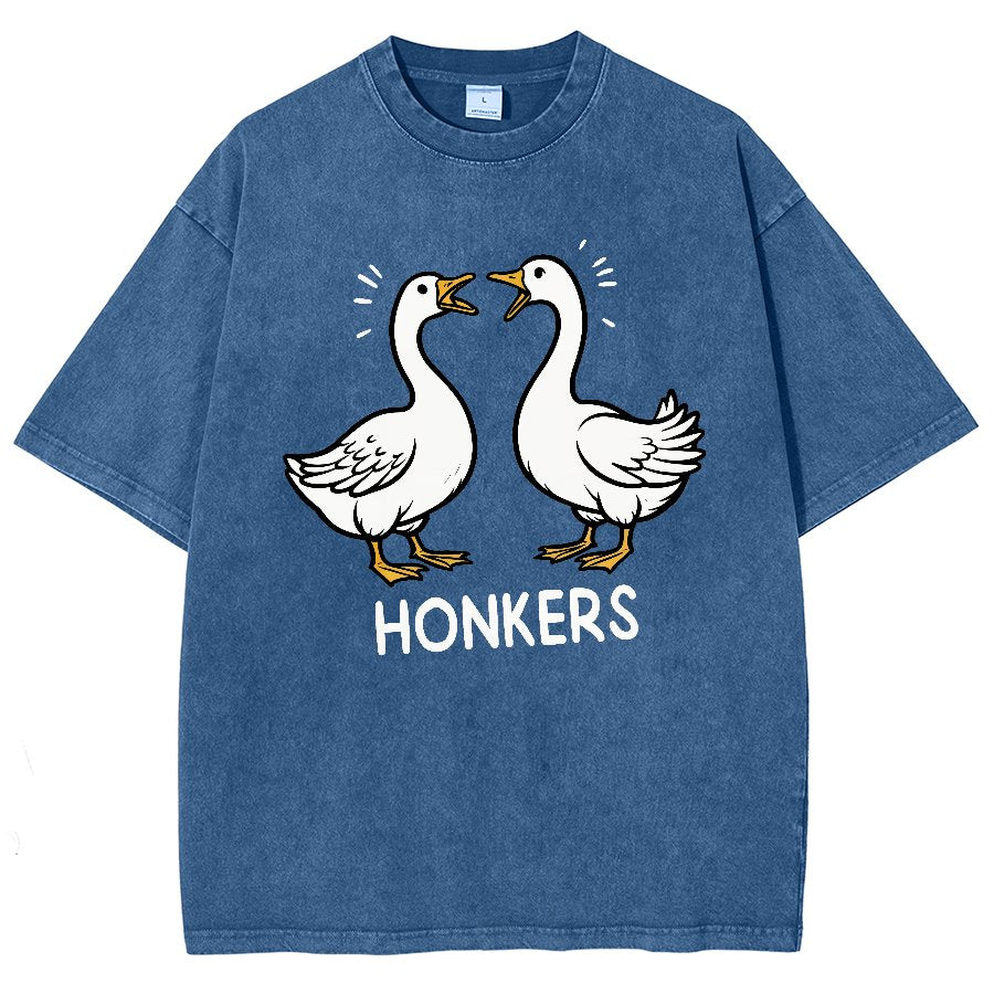 Honkers Funny Goose Vintage Distressed T-shirt
