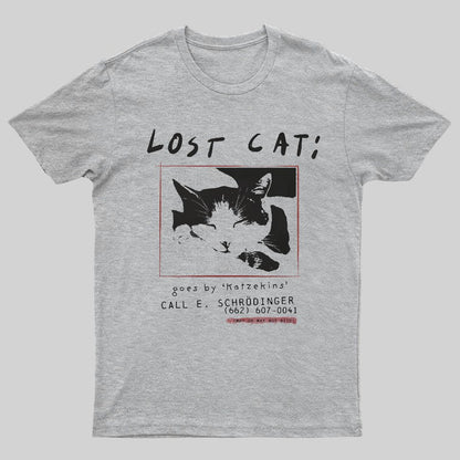 Schrödinger's Lost Cat Geeky T-Shirt