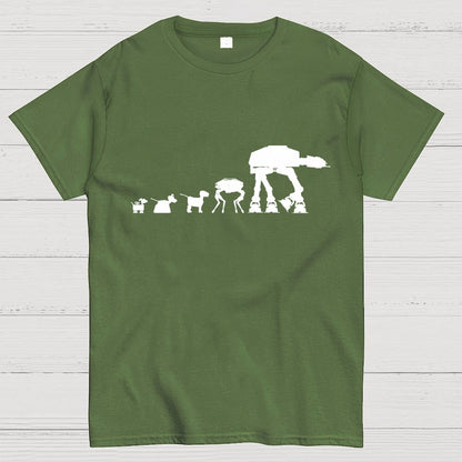 Machine Evolution Theory Selective Breeding Geek T-Shirt