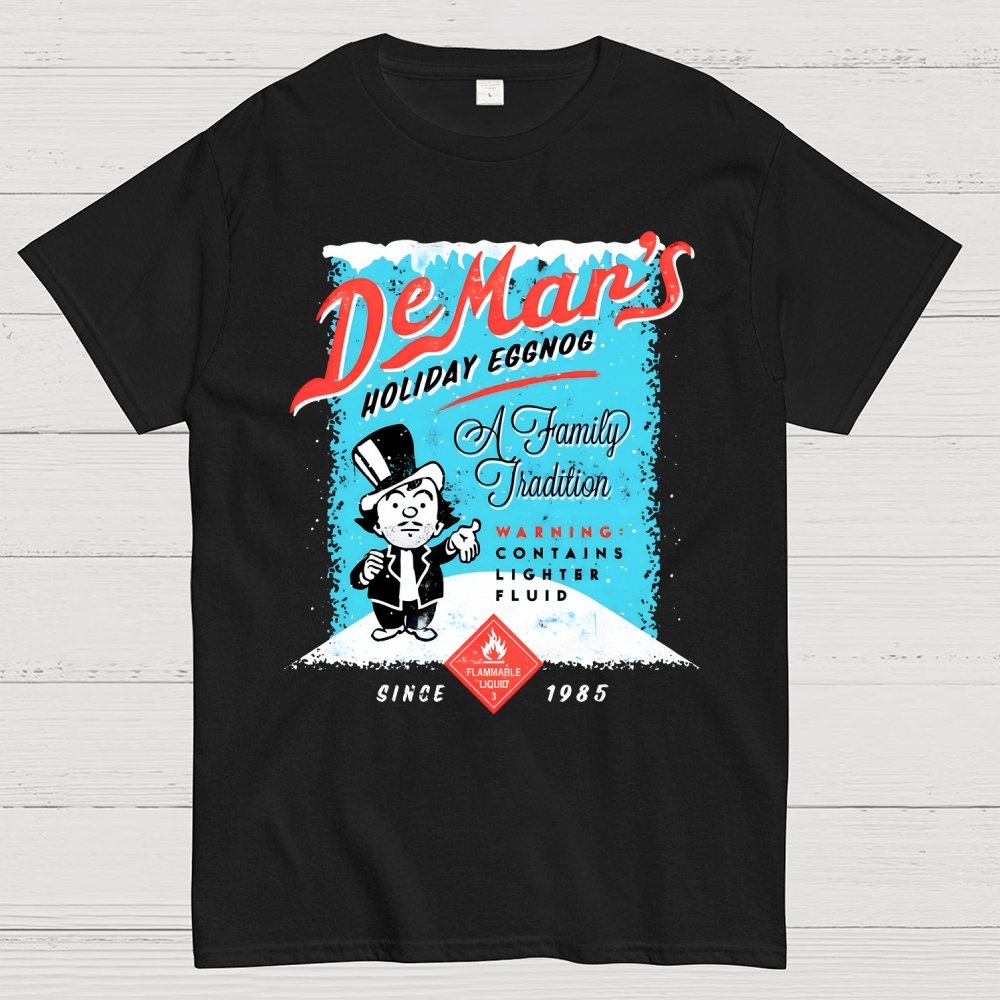 Charles DeMar's Eggnog with Lighter Fluid Geek T-Shirt